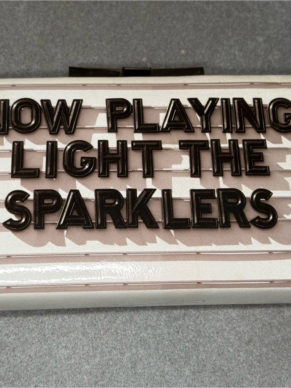 kate spade "Now Playing Light The Sparklers" Clutch